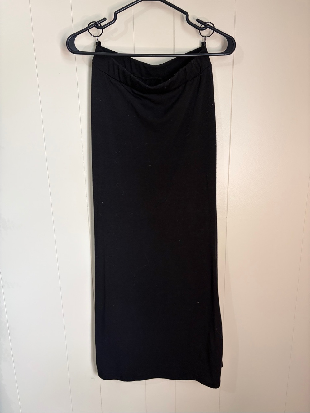 Black A-Line Maxi Skirt - Classic Women's Skirt
